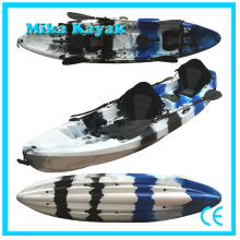 3 Person Plastic Canoe Sit on Kayak Fishing Boat Price